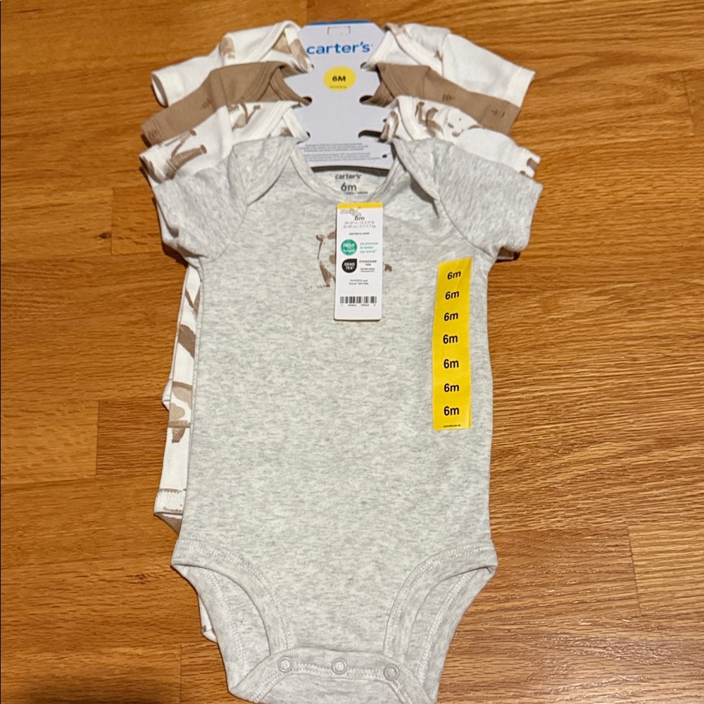 Carters 6 Month Onesies Set